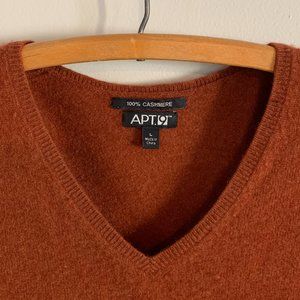 Apt 9 - Cashmere Sweater - Rust